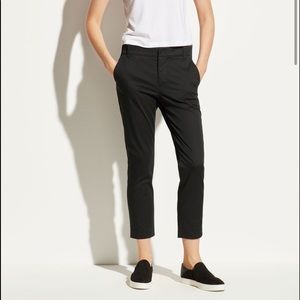 Vince Trousers Pocket Chino Pants Slim Fit in black